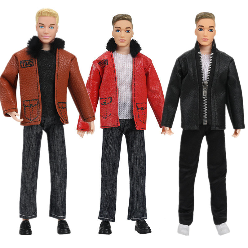 30cm Fashion Ken Doll Full Set 1/6 Multi Jonts Movable Boyfriend with Clothes Suit Children Dress Up Toys