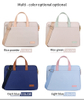 Lightweight Laptop Bag Portable Women Business Shoulder Messenger Bag 14/15 Inch Handbag Waterproof Storage Bags Briefcases