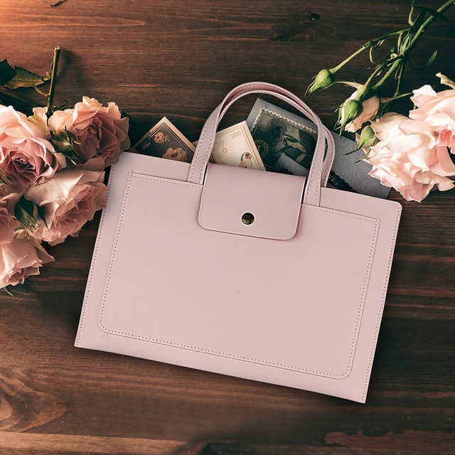 Laptop Bag Slim Handbag Sleeve PU Leather Case for Macbook Xiaomi Huawei Lenovo Microsfoft 13 14 15 16 Notebook Tablet Briefcase