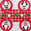 Christmas Faceless Doll Knife And Fork Set Restaurant Desktop Decoration