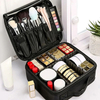  New Makeup Bag for Women Travel Waterproof Necessary Beauty Brush Embroidery Tool Storage Cosmetic Case Professional Makeup Box