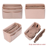  Brand Make Up Organizer Felt Insert Bag For Handbag Travel Inner Purse Portable Cosmetic Bags Fit Various Brand Bags