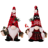 Christmas New Product Cane American Faceless Doll Knitted Bent Hat Dwarf Standing Doll Ornament