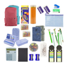 Wholesale Eco-Friendly School Supplies Cute Pens Stationary Stationery Set for Student in Non-Woven Zip Bag