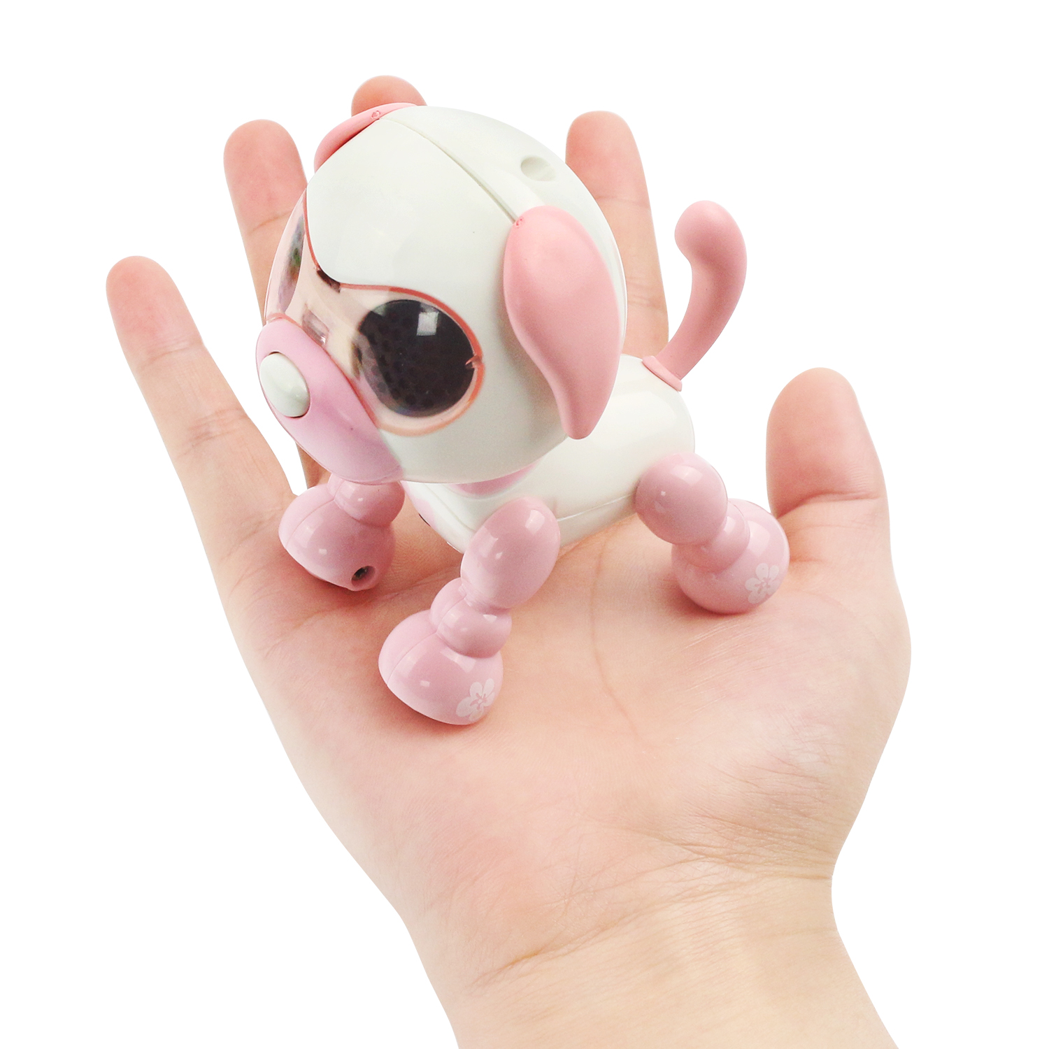 Early Education Intelligent Recording Dog, Touch Sensing Singing, Children's Interactive Toy Robot Dog with Lighting