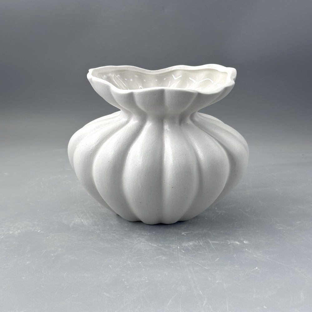 Nordic Creative Color Minimalist Ceramic Desktop Decor Living Room Decoration Ceramic Flower Vase