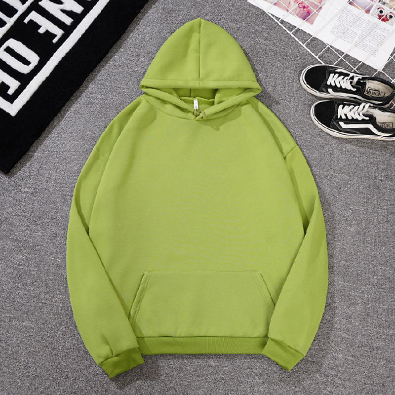 Solid Oversized Hoodies Women Clothing Polyester Blouses Bottoming