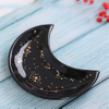 Nordic Ceramic Moon Shape Small Jewelry Dish Earrings Necklace Ring Storage Plates Fruit Dessert Display Bowl Decoration Tray