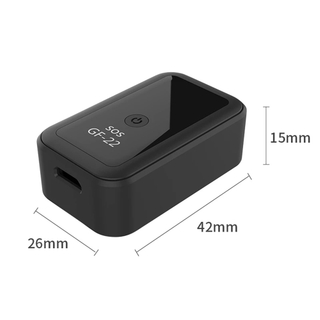 Mini GPS Tracker Real Time Car SOS MINI GPS Tracker Magnetic GPS Tracker GF-22 for Car Pet