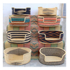 Best Seller Handwoven Wicker Rattan Seagrass Pet Bed Baskets for Dogs And Cats Seagrass Pet House Pet Dog House From Vietnam