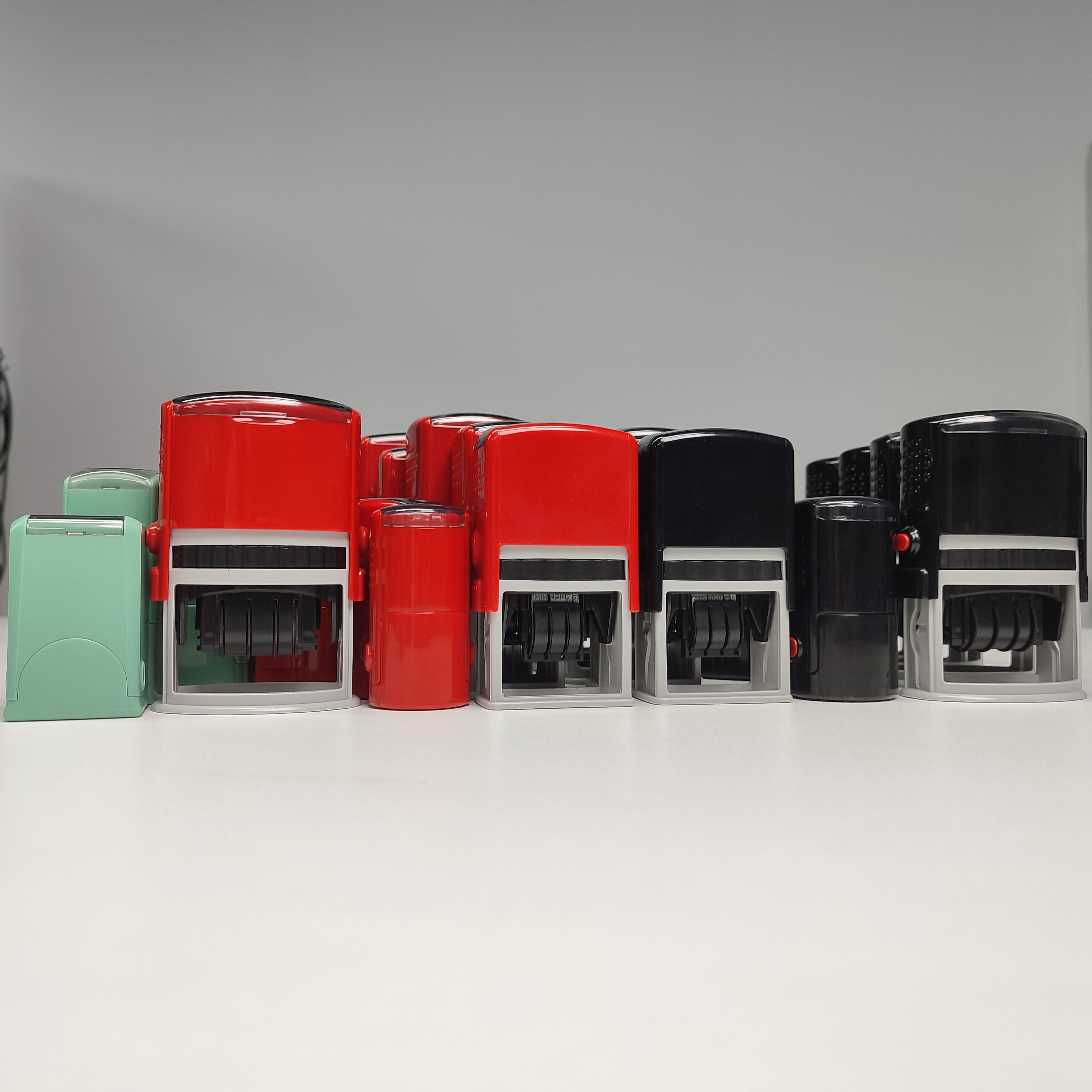 2024 Best Selling Personalized Time Stamp 4 Colors Clear Pattern High Quality Custom Made Game Play&Work Stamps for Children