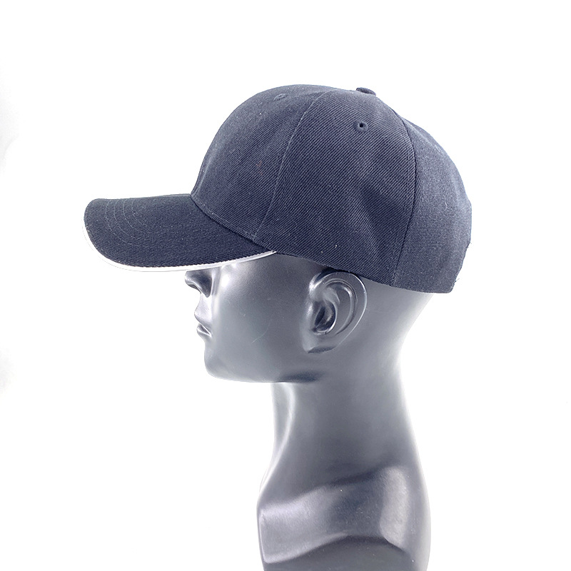 High Quality Custom Hip-hop Club Party Hat for Festival Plain Blank Baseball Caps With Led Lights