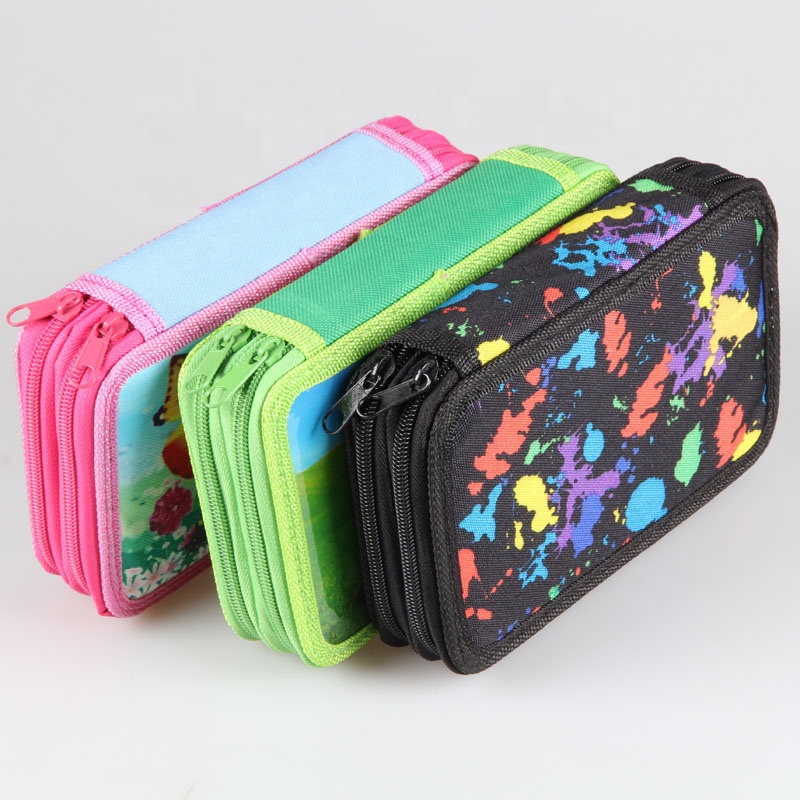 Cartoon Student Large Capacity 3d Pencil Bag Student School Supplies Wholesale