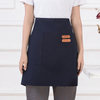 Summer Apron Canvas Waterproof Half Apron Waiter Uniform with Pocket for Waitress Or Baking Mats 8 Colors Size 53*65cm