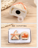 European Cartoon Starfish Ceramic Creative Seasoning Jar Household Kitchen Supplies Salt And Pepper Shaker Pair Gift Box