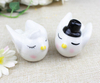 Wholesale New Angel Bird Ceramic Salt And Pepper Shaker Useful Wedding Souvenirs Wedding Gift for Guests(50Sets Lot) SN787