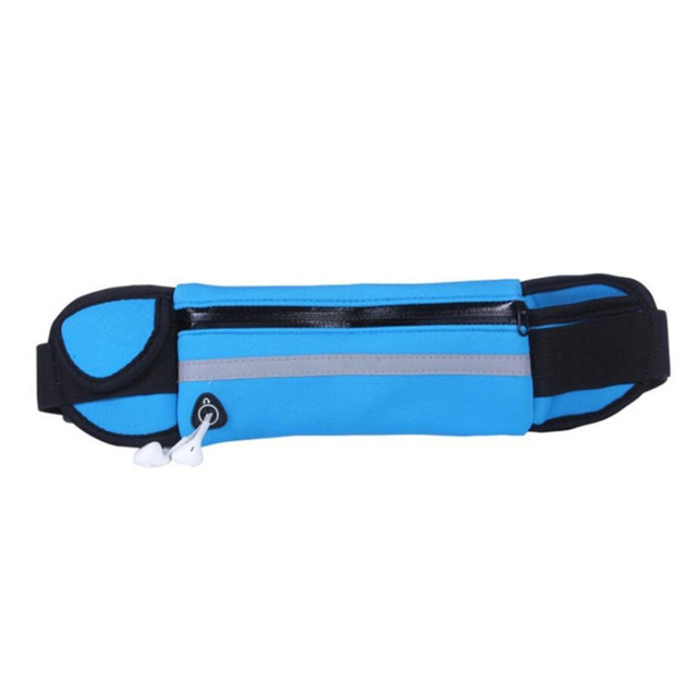 Waterproof Running Waist Bag Canvas Sports Jogging Portable Outdoor Phone Holder Belt Bag Women Men Fitness Sport Accessories