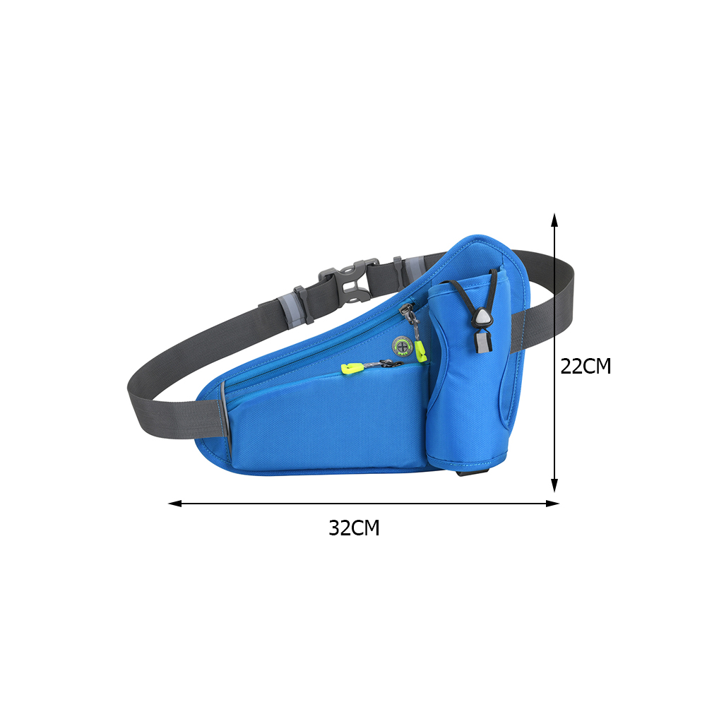 Running Bag Women Waist Bag Belt Bag Men Sports Fanny Pack Water Bottle Holder Gym Running Cell Phone Jogging Run Cycling Bag