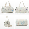 Gym Yoga Sport Dance Bag For Girl Boy Graffiti Letters Printing Travel Fitness Dry Wet Waterproof Crossbody Deffle Bag