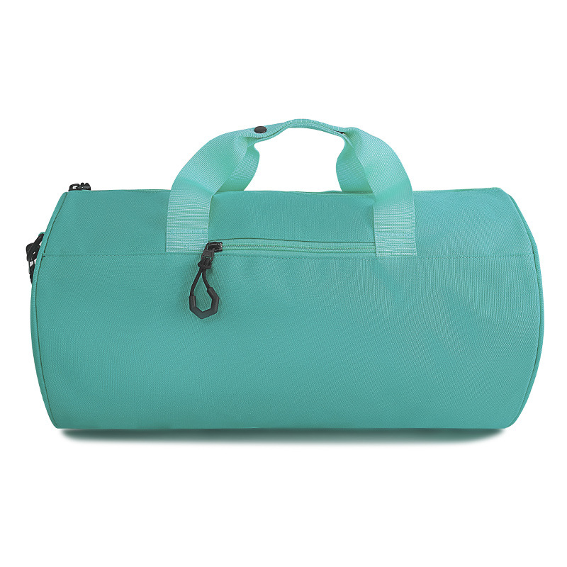 New Women's Cylindrical Compact Casual Outdoor Sports Bag, Dance Fitness Bag, Wear-resistant Crossbody Travel Bag, Printable