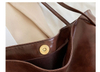 Vintage Red Womens Tote Bag Athletic Casual Fashion Large Capacity Leather Shoulder Bag Shopper Harajuku Simple Handbag Sac
