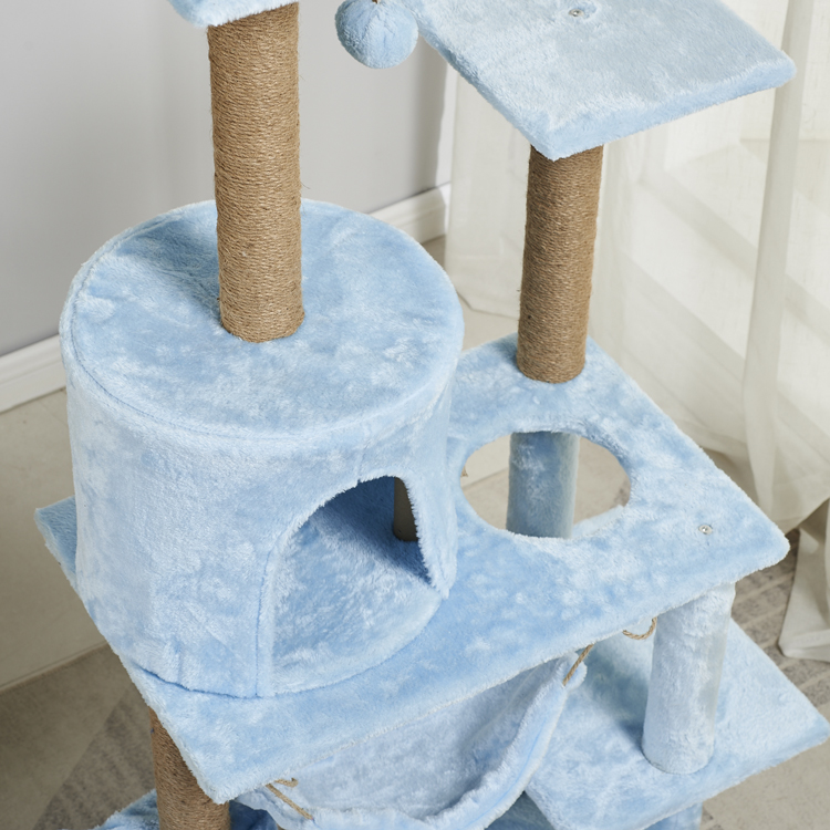 Manufacturer Wholesale Cat Tree Cat Tower Climbing Tree Pet Cat Furniture Large