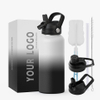 18oz 32oz 40oz 64oz Double Wall Vacuum Flask Insulated Stainless Steel Water Bottle with Customer Logogo