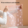 10pcs/Set Portable Storage Organizer Bag For Underwear Clothes Shoe Waterproof Transparent Cartoon Ziplock Storage Bag