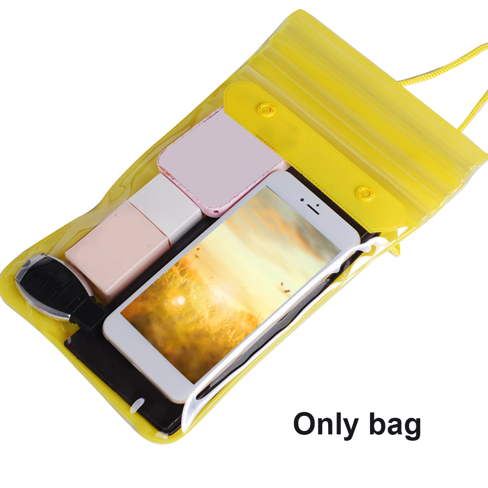 Phone Storage Swimming Bag Waterproof Dry Songkran Festival Dustproof Wallets Dirtproof Underwater Beach Rafting Eco-friendly