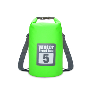 PVC Waterproof Dry Bag 5L/10L/15L/20L/30L Outdoor Diving Foldable Storage Beach Swimming Bag Rafting River Ocean Backpack