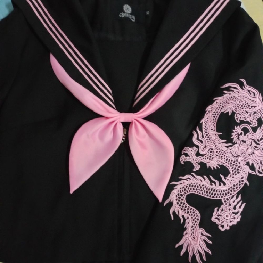 School Costume Ribbon Tie College Style Sailor Neck Ladies Bow Tie Classic Shirts Neck Ties JK Satin Girls Suits Accessories