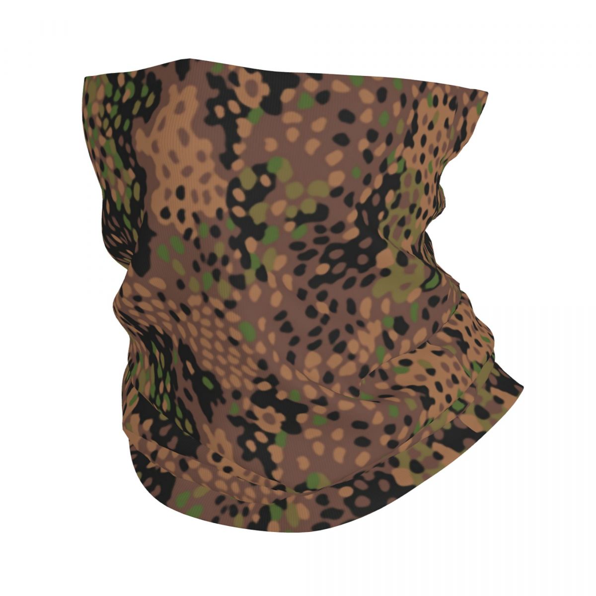 Pea Dot Military Camo Winter Headband Neck Warmer Men Women Ski Camping Tube Scarf Army Tactical Camouflage Face Bandana Gaiter