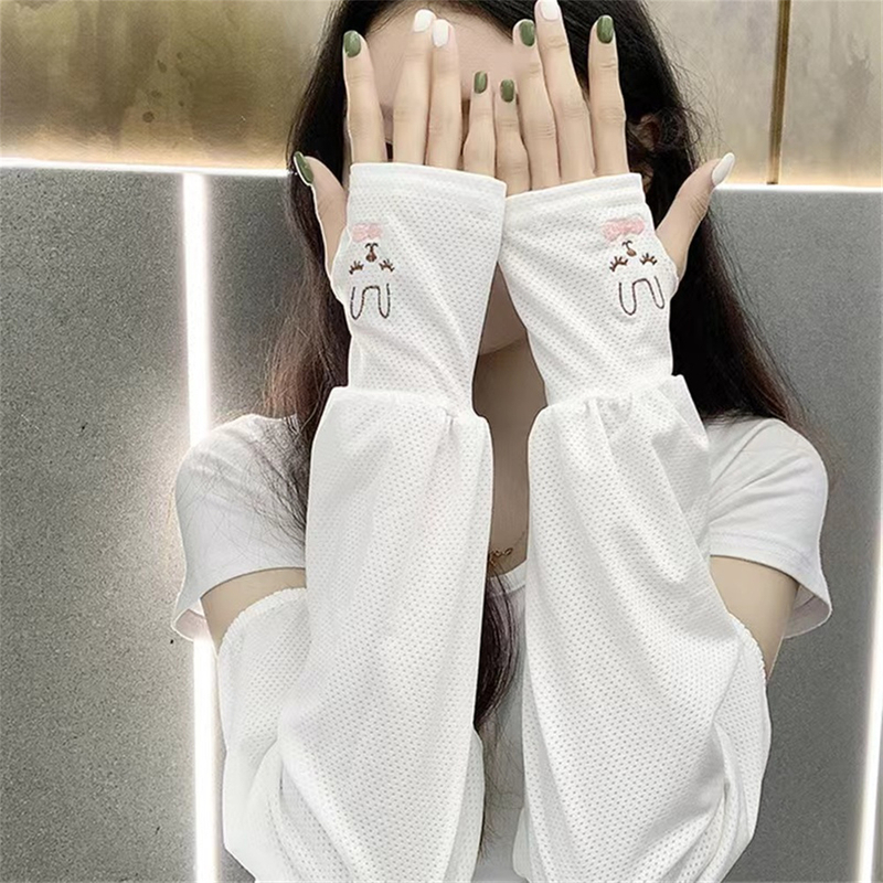Sun Protection Easy To Stretch Comfortable Sun Protection Ice Sleeves Arm Sleeves Quick Drying Soft And Skin Friendly Breathable