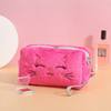 Kawaii Plush Pencil Case Large Capacity Stationery Student Pen Bag Storage Pencil Case Box Beauty Cosmetic Bag Kids Girls Gift