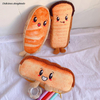 Item Name: Pencil Case Material: Plush Features: Smooth Zipper, Large Capacity, Cartoon, Portable Size Details: 20cm X 9cm X 8cm/7.87" X 3.54" X 3.15"(Approx.)