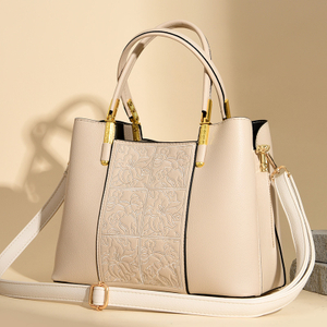 Embroidered Large Capacity Handbag, Women's Bag, Atmospheric And High-end Sense, Crossbody Women's Bag