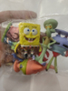6pcs SpongeBob SquarePants Figure Bob Crab Boss Patrick Star Action Figures Patrick Star Anime Figurines Children Toys