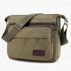 Fashion Canvas Single Shoulder Bag Men Women Unisex Travel Crossbody Bag Outdoor Casual Satchel Vintage Messenger Bags