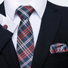 Brand 100% Silk Tie Pocket Squares Set Silk Necktie Set Fashion 65 Colors Holiday Gift Wedding Accessories Man Dot Fit Workplace
