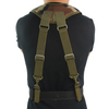 Tactical Duty Belt Harness Suspenders Padded Tool Belt Suspender Padded Adjustable Suspenders( with Key Holder)
