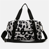 Fashionable New Travel Bag Duffle Bag Women Leopard Big Oxford Bag Tote Handbags Fitness Gym Bag Ladies Weekend Pink Bag