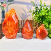 1PC High Quality Random Carnelian Flame Natural Crystal Carving, Healing Crystal, Gift, Scene Decoration,Desktop Decoration.