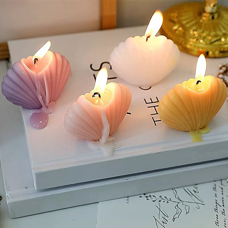 26 Shapes Smokeless Aesthetic Candle Scented Candles Decoration Christmas Handmade DIY Home Room Decor Tools Accessories