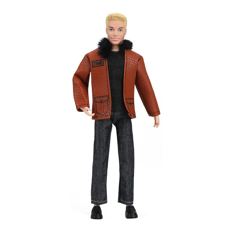 30cm Fashion Ken Doll Full Set 1/6 Multi Jonts Movable Boyfriend with Clothes Suit Children Dress Up Toys