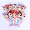 Cute Mini Mermaid Dolls 2 Items / Lot Miniature Accessories Animal Education Kids Toys Birthday Present Gifts Freeshipping