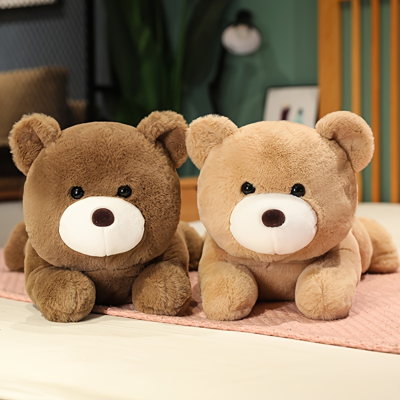 26CM Kawaii Teddy Bear Plush Toy Cute Stuffed Soft Animal Pillow Bear Dolls for Kids Baby Children Birthday Gift Valentine's