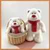 27/40CM High Quality Red Teddy Bear With Scarf Stuffed Animals Bear Plush Toys Teddy Bear Doll Valentine'S Day Birthday Gift