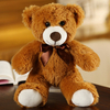 35CM Cute Colorful Bow Tie Bear Doll Plush Toy Hug Bear Doll Children Birthday Gift Pillow Teddy Bear Home Living Room Bedroom