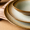 High quality ceramic plate hotel restaurant dinner dinnerware thick durable porcelain customized plate for restaurant