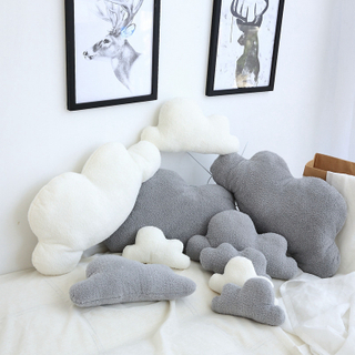 Cute 3 Sizes Super Soft Pillow Cushion Stuffed Plush Cloud Toy Bedding Girls Room PP Cotton Chair Sofa Home Decoration Gift